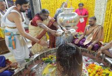 राष्ट्रपति द्रौपदी मुर्मु ने महाकाल मंदिर में दर्शन कर पूजन