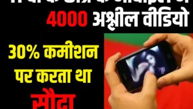 मोबाइल में मिले 4000 अश्लील वीडियो