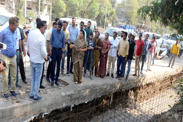 सड़कों का निर्माण पूरी गुणवत्ता के साथ समय सीमा में होगा