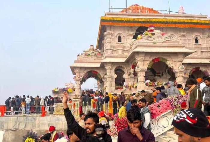 फरवरी तक रुका राम मंदिर का निर्माण कार्य